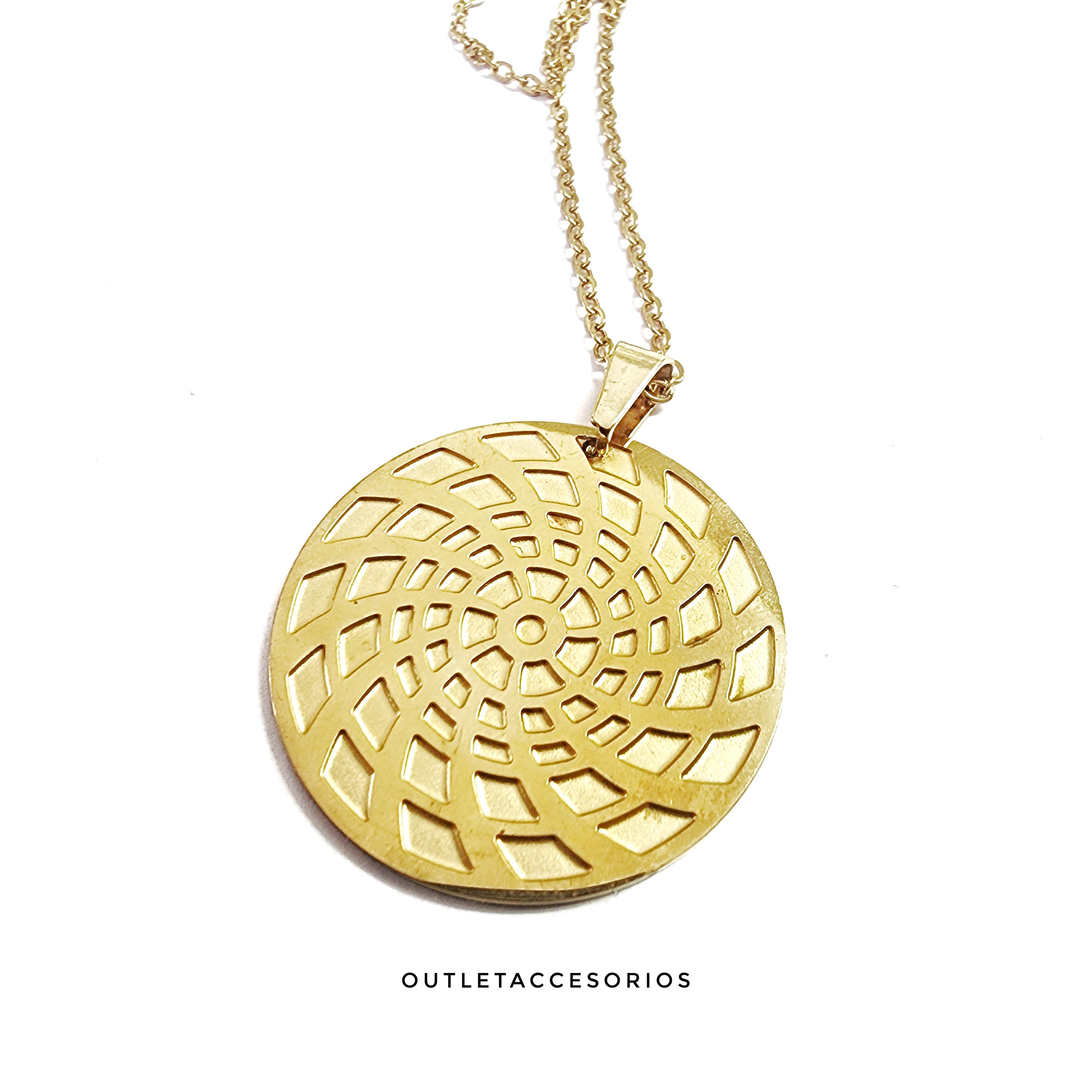 Collar medalla reina