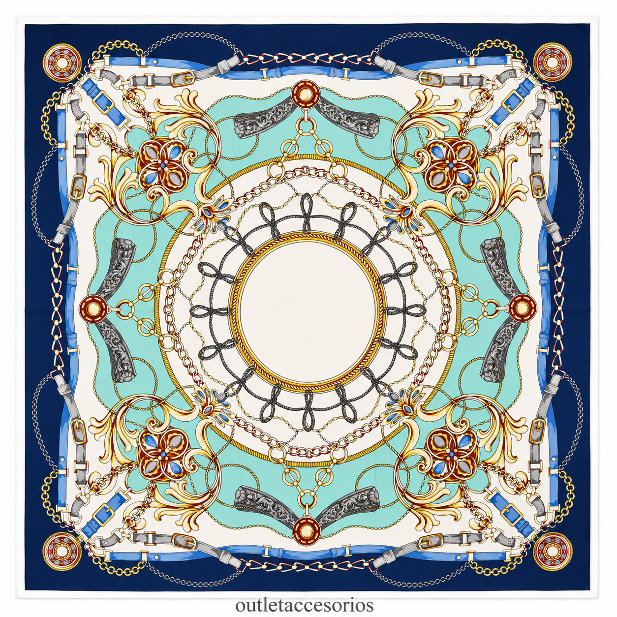Pañuelo mosaico