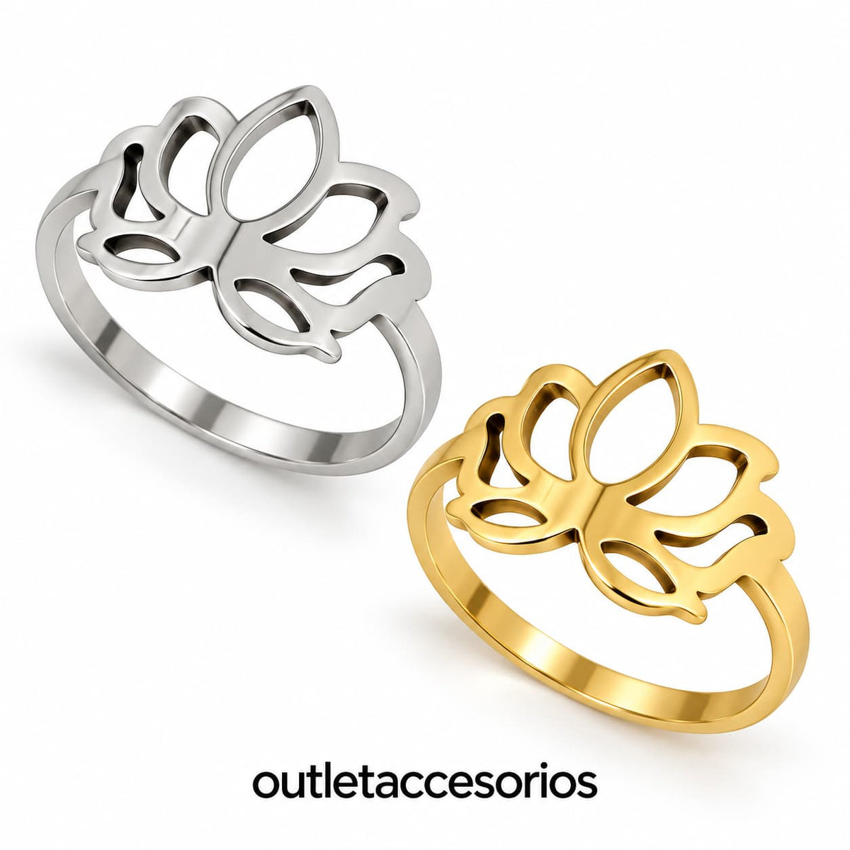 Anillo flor de loto