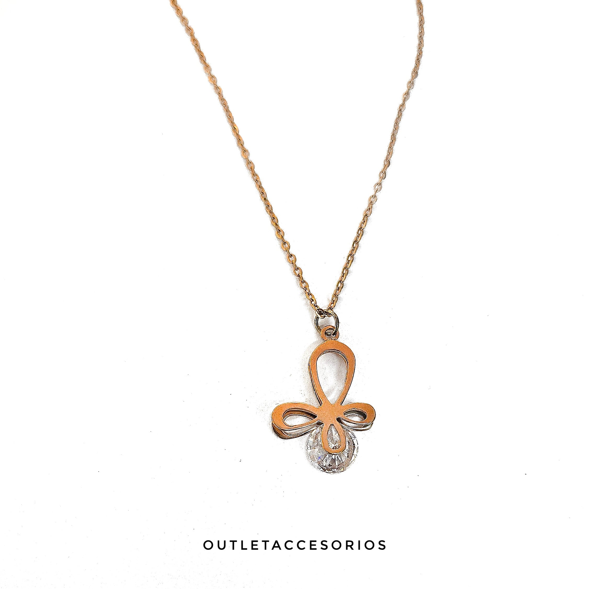 Collar mariposa