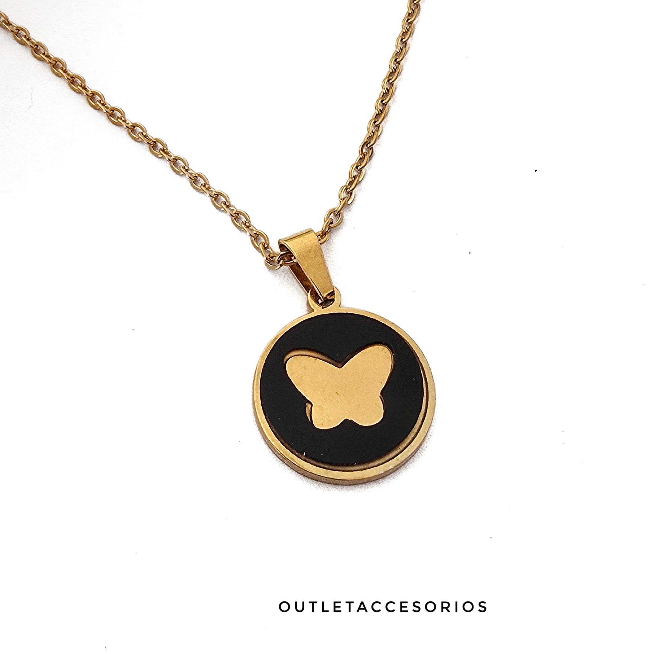 Collar mariposa